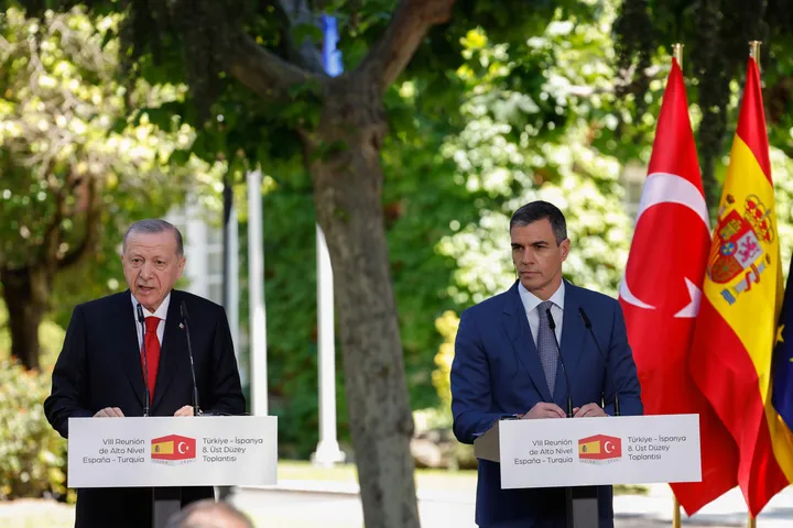 Los presidentes Sánchez y Erdogan se reúnen en Türkiye para hablar sobre Gaza y Ucrania