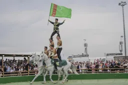 Fëmijët e Gazës u nderuan në festivalin Etnospor në Istanbul