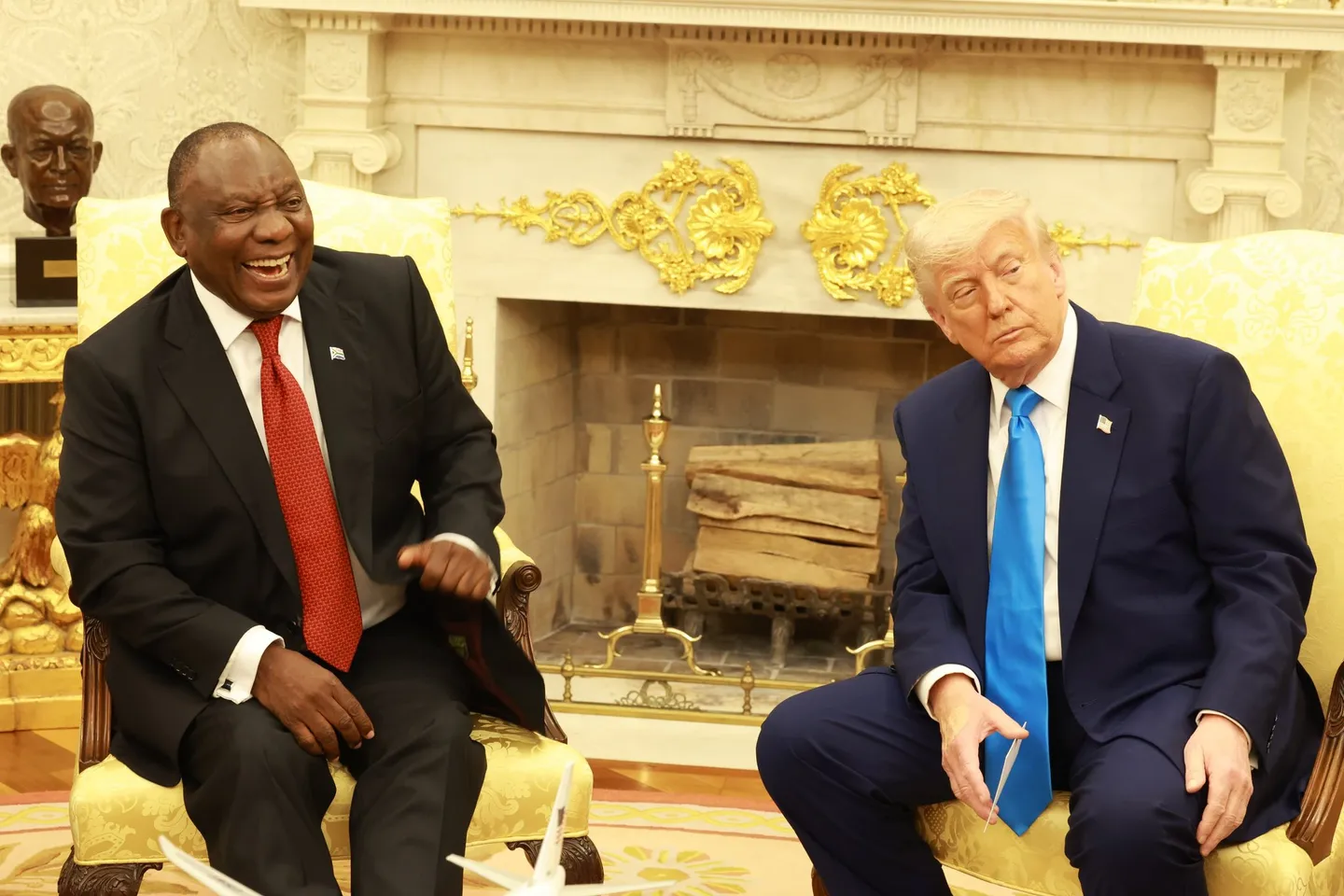 Trump, Ramaphosa agree to 'strengthen trade' after tense White House meeting