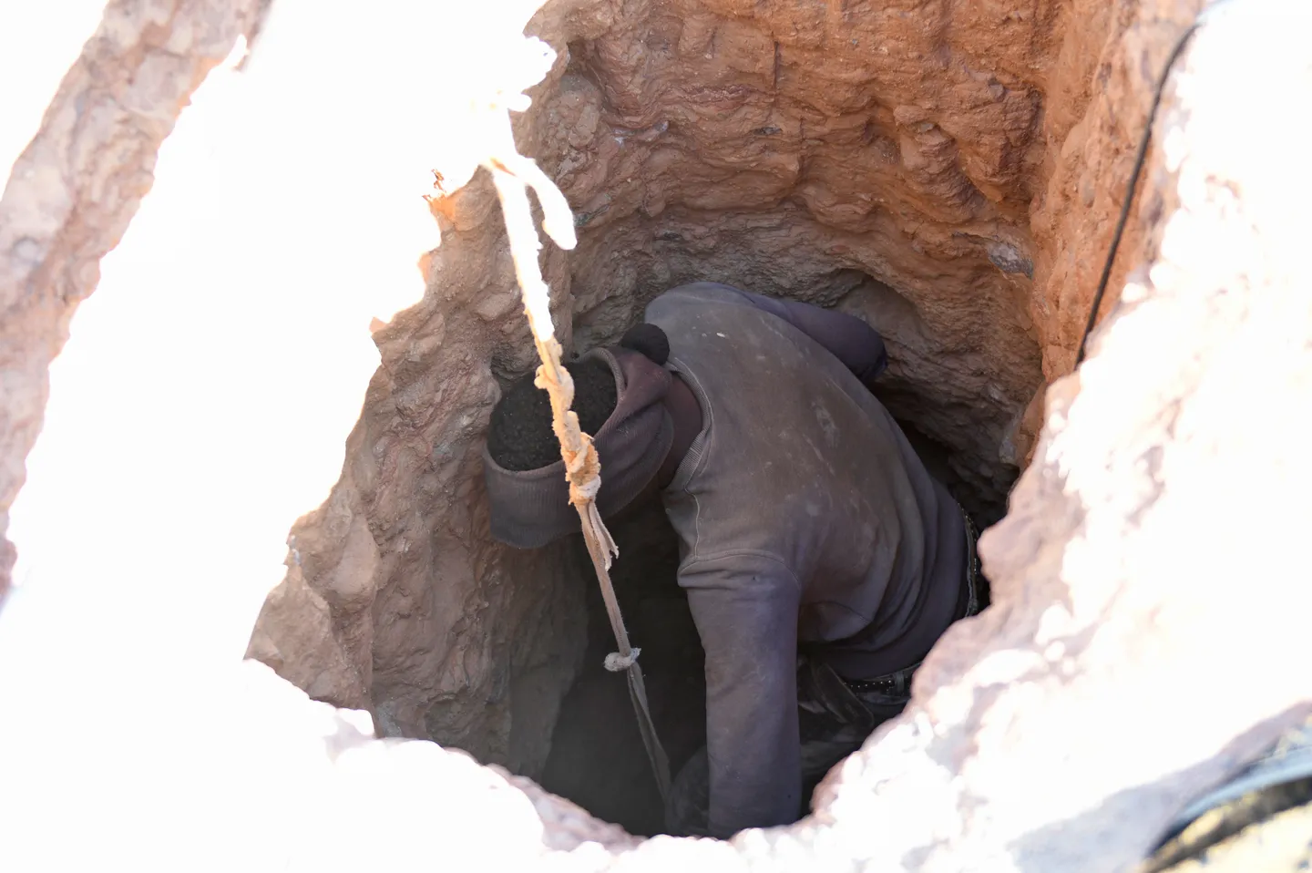 Nearly 300 South African gold miners trapped underground