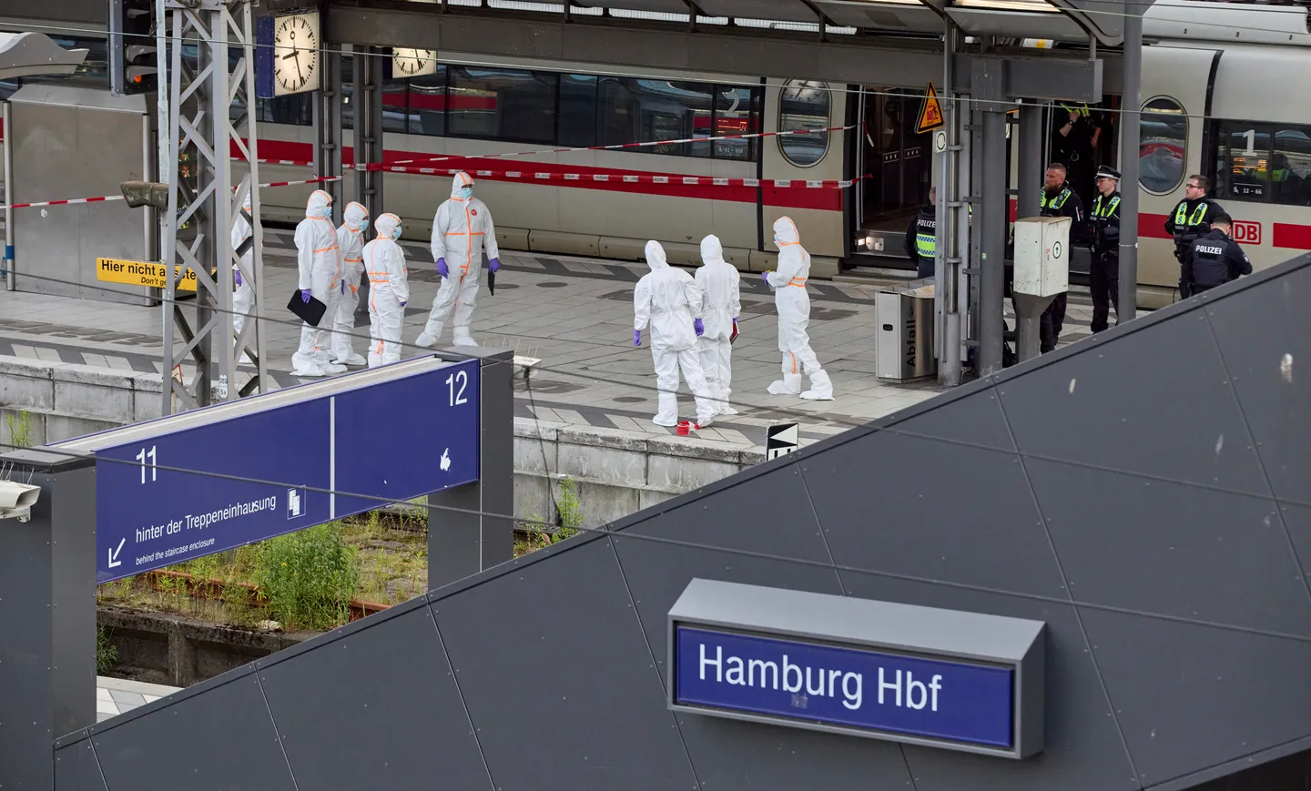 Deutsche Frau nach Messerattacke im Hamburger Hauptbahnhof festgenommen