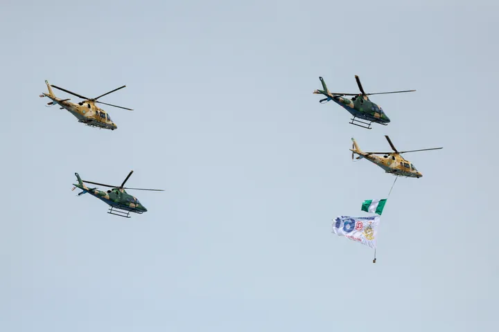 Nigeria Air Force don carry out airstrike for Katsina forest, destroy terrorist base