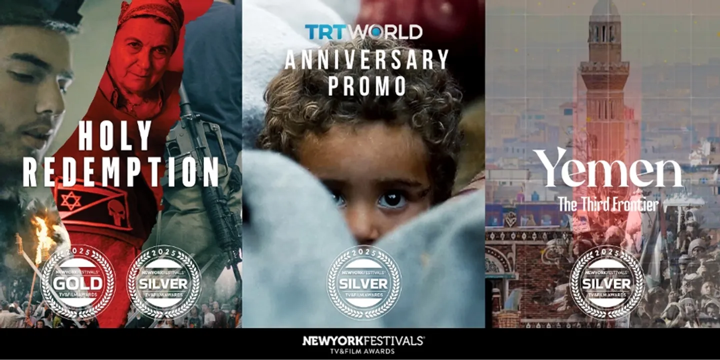 TRT World تحصد 4 جوائز في مهرجان نيويورك للتليفزيون والسينما 2025