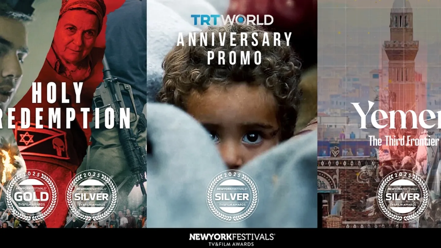 TRT World wins four awards at 2025 New York Festivals