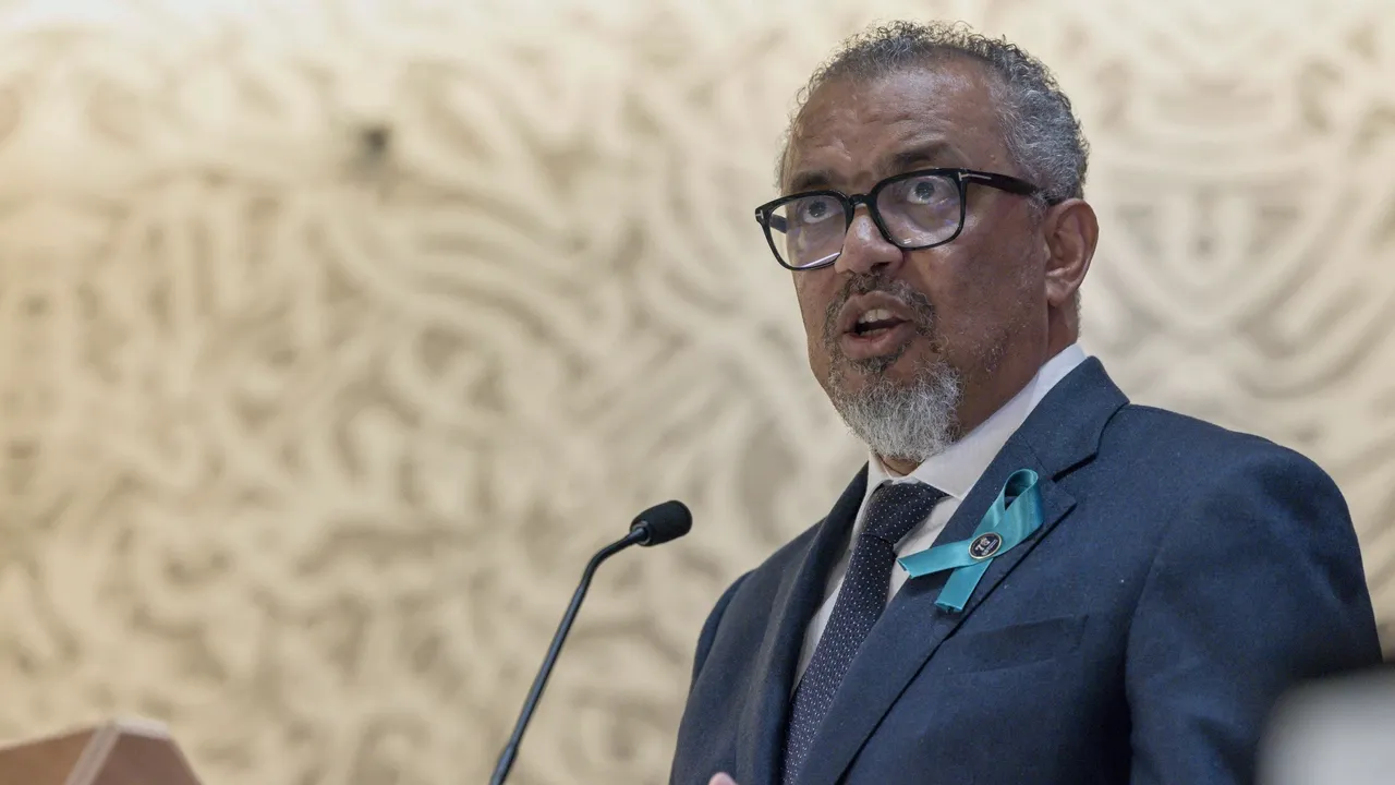 O Diretor da OMS, em lágrimas, implora a Israel que mostre “misericórdia”