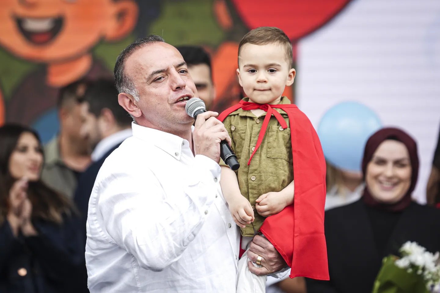 In pictures: Istanbul unites for 3-year-old Ali Asaf, cancer survivor hero