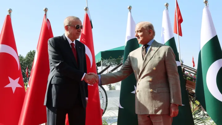 اردوغان و شریف امروز در استانبول با یکدیگر دیدار می‌کنند