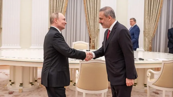 Hakan Fidan Moskwa guraýan saparynyň çäginde Putin tarapyndan kabul ediler