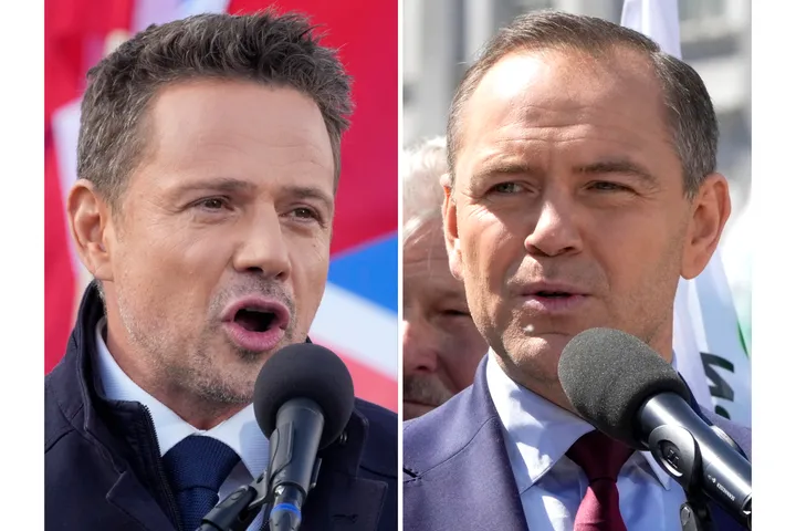 Nationalist candidate narrowly ahead in Polish presidential election