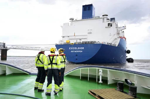 2025 rund 10 Prozent deutscher Gasimporte über LNG-Terminals