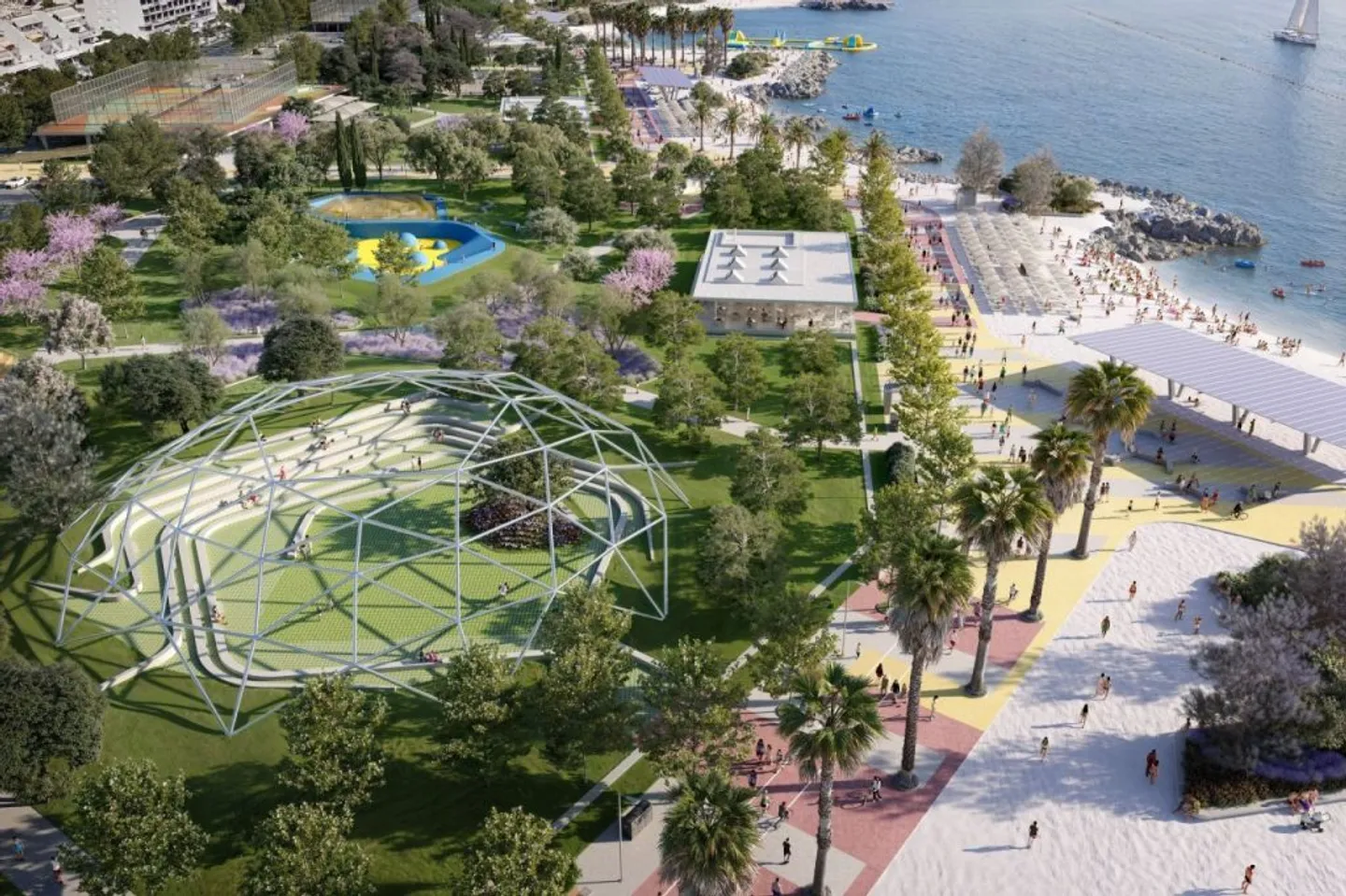 Radovi na plaži Žnjan pri kraju: Split će imati jednu od najatraktivnijih plaža na Mediteranu