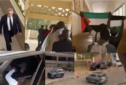 Pro-Palestine protesters force Israeli envoy off Senegal university campus