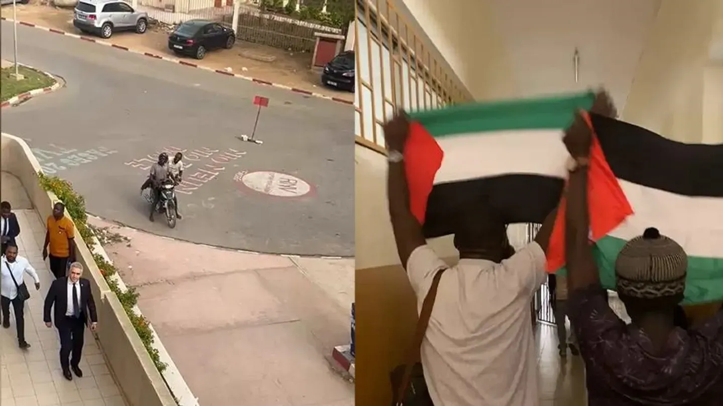 L'ambassadeur d'Israël chassé du campus par des manifestants pro-palestiniens au Sénégal