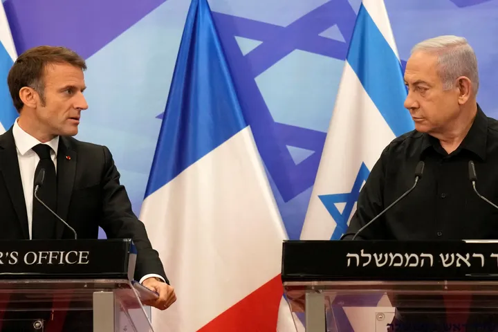 'We have no lessons to learn': France slams Netanyahu for accusing Macron of antisemitism