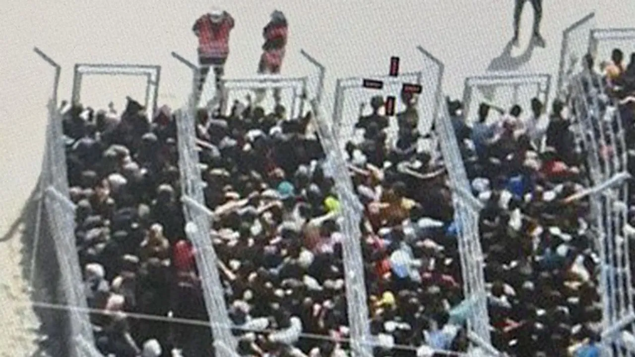 Aid or concentration camp?