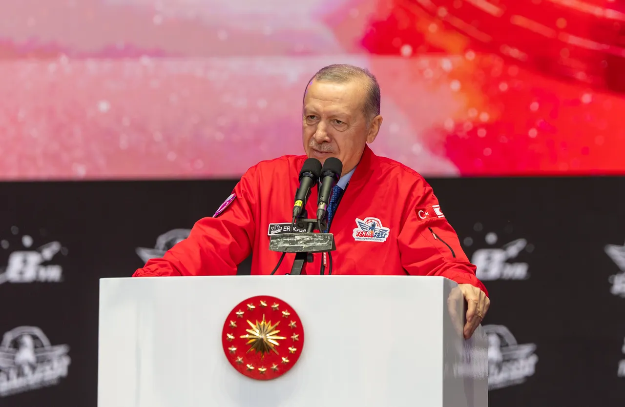 اردوغان در تکنوفست لفکوشا: این پیشرفت‌ها رمز ماندگاری ماست
