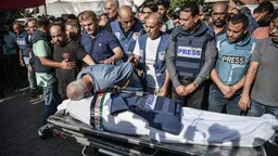 Gaza’s journalists mark World Press Freedom Day under fire
