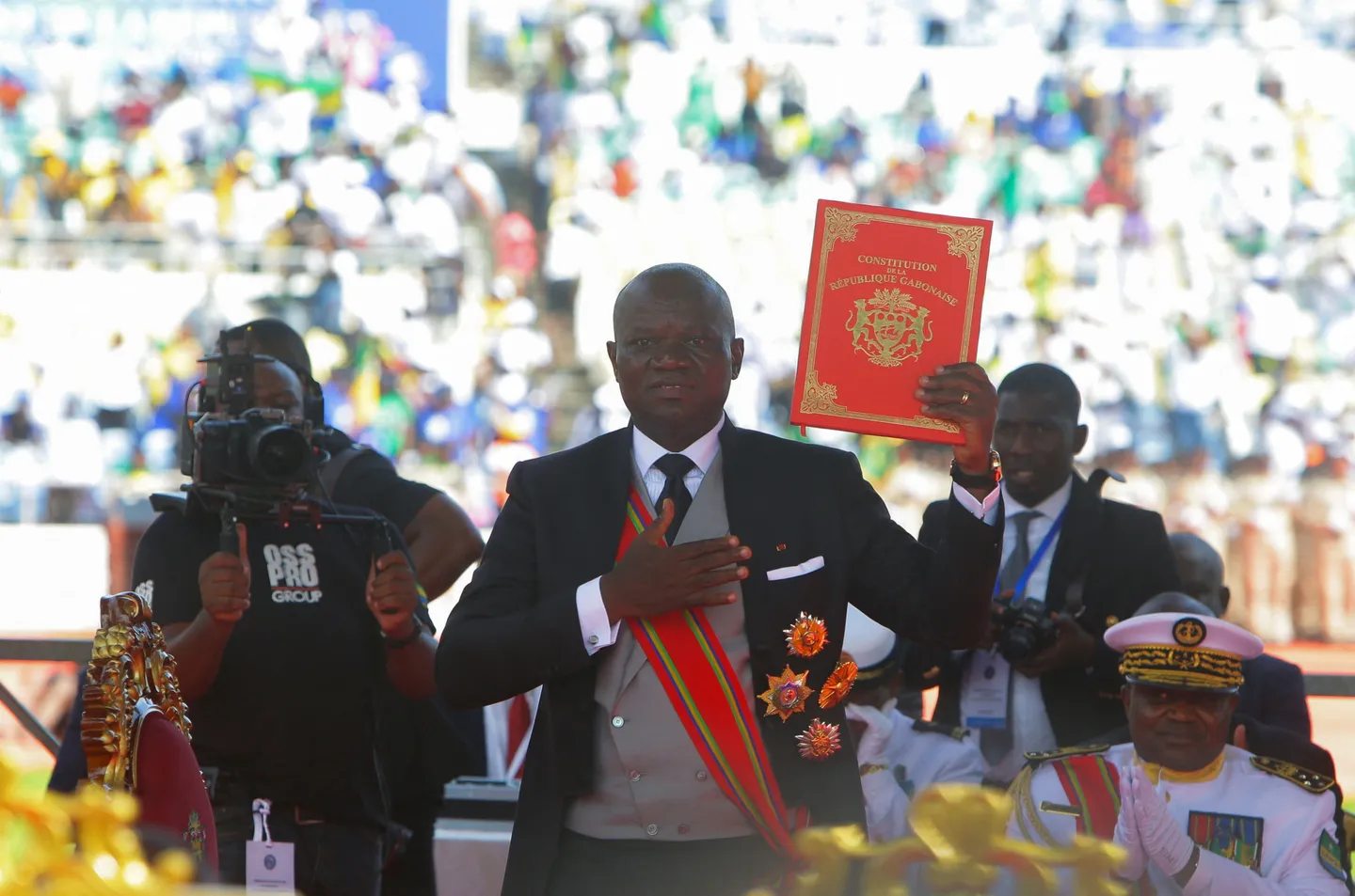 Turkish deputy foreign minister attends Gabon president's inauguration