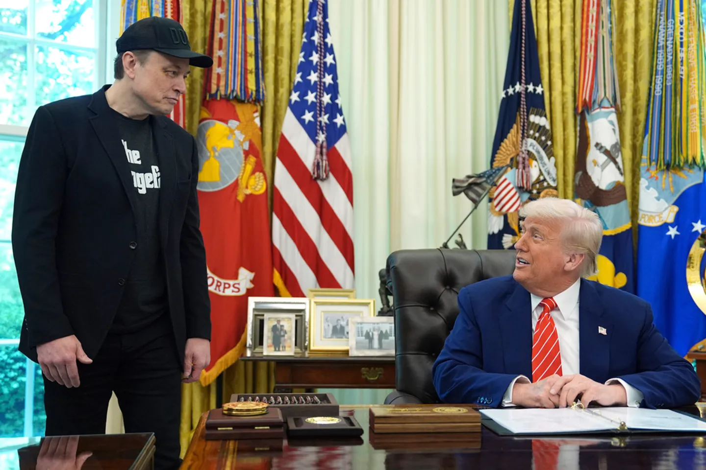 Trump gives Musk an Oval Office sendoff