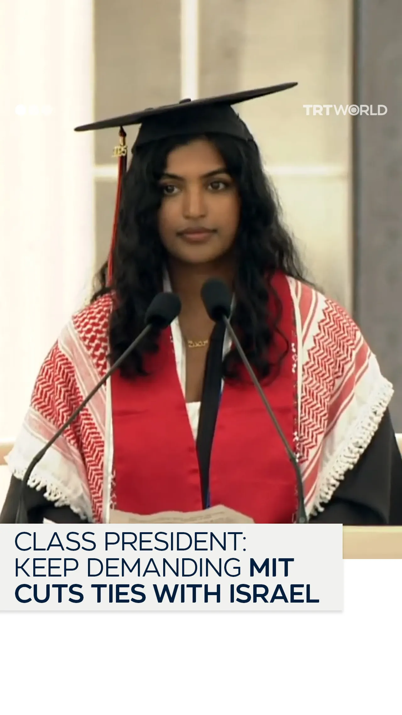MIT Class President criticises university’s ties to Israeli military