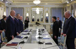 Turkish Foreign Minister Fidan meets with Ukrainian President Zelenskyy in Kiev