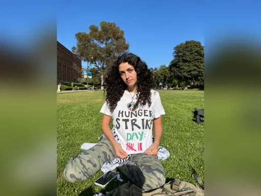“Quería mostrar lo que es una hambruna forzada”: estudiante de UCLA tras huelga de hambre por Gaza