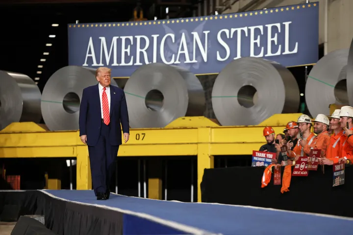 Trump ups steel and aluminium tariffs to 50%, celebrates Japan deal