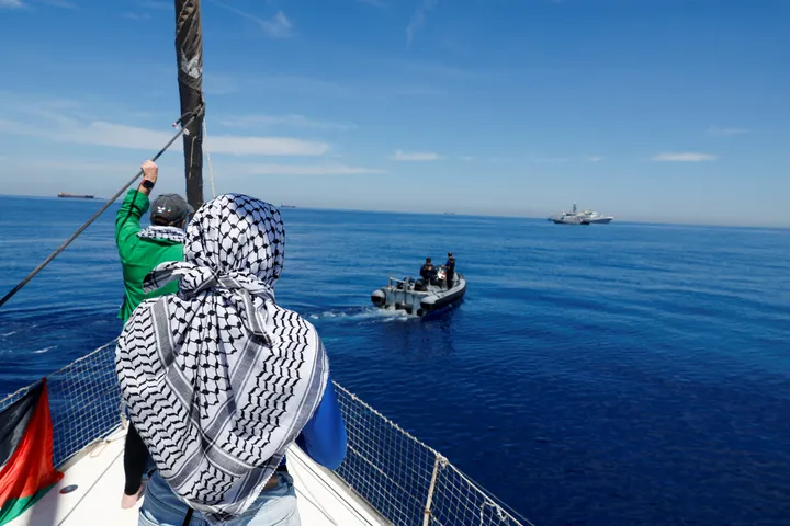 Gaza-bound activist aid ship set to sail after earlier attempt saw ship targeted in drone attack