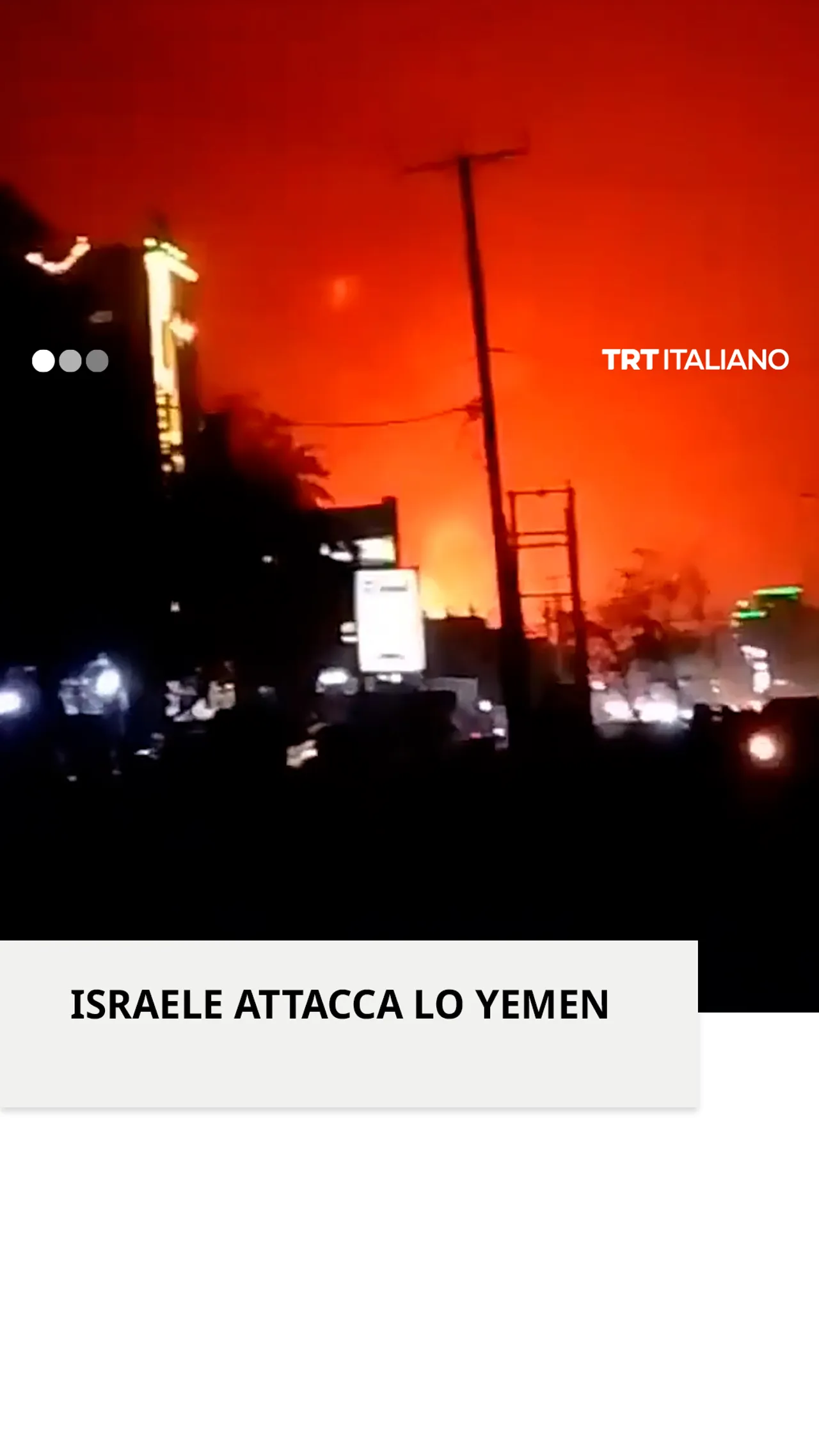 Israele lancia diversi attacchi aerei nello Yemen