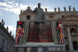 Cardinals in private gathering at Sistine Chapel as conclave begins to elect new pope