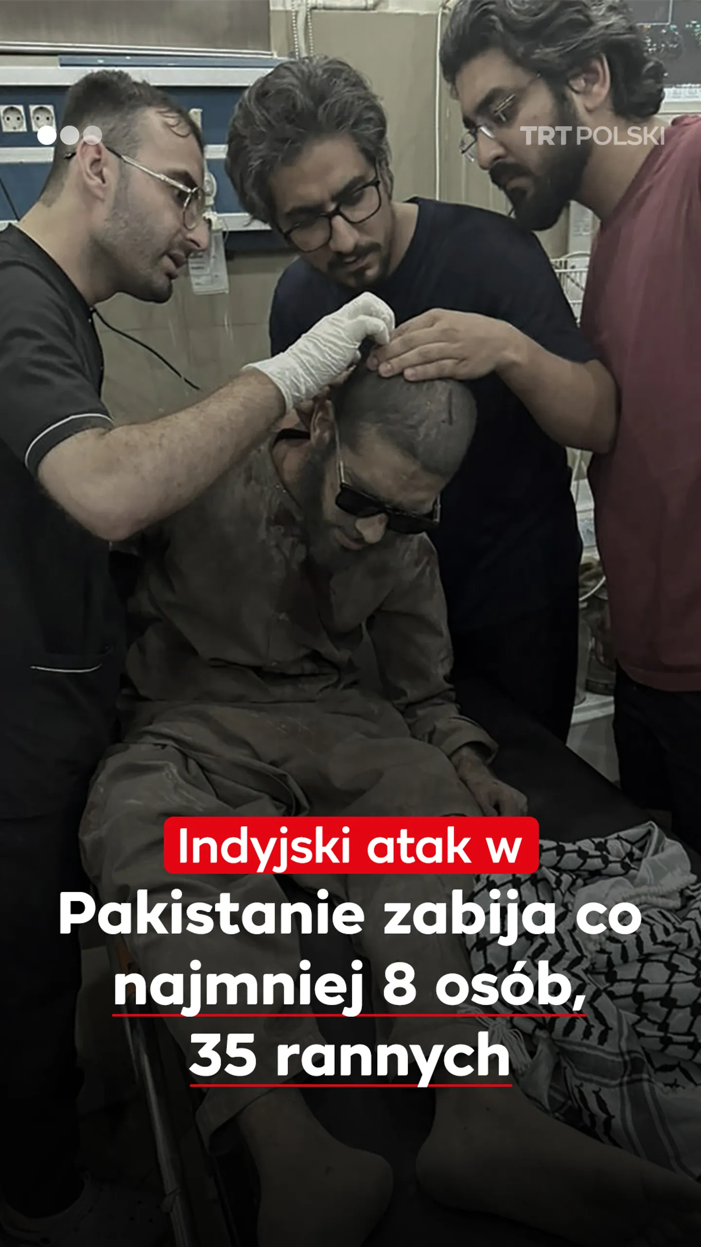 Indyjski atak w Pakistanie zabija co najmniej 8 osób, 35 rannych