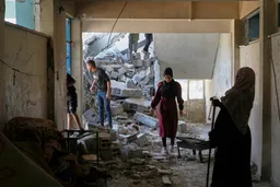Israeli strikes kill 13 in Gaza school housing displaced families, medics say