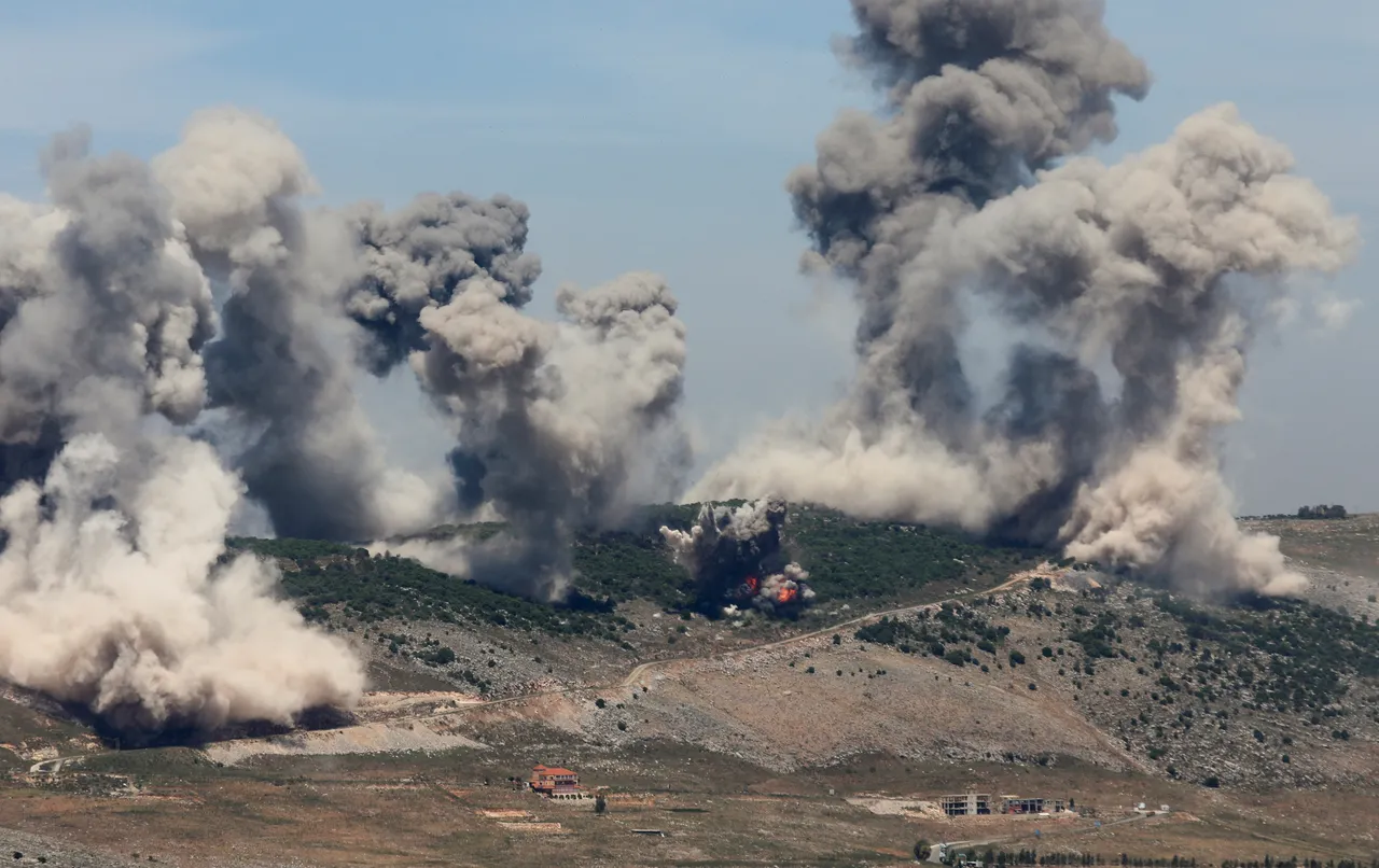 Израелски воени авиони извршија силни воздушни напади во јужен Либан