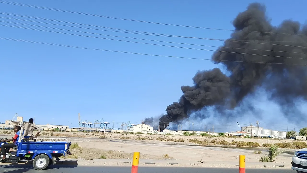 Ataques com drones atingem o Porto Sudão pelo sexto dia consecutivo