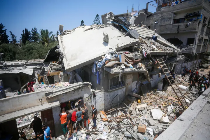 Israeli massacre at US-backed Gaza aid hub kills dozens