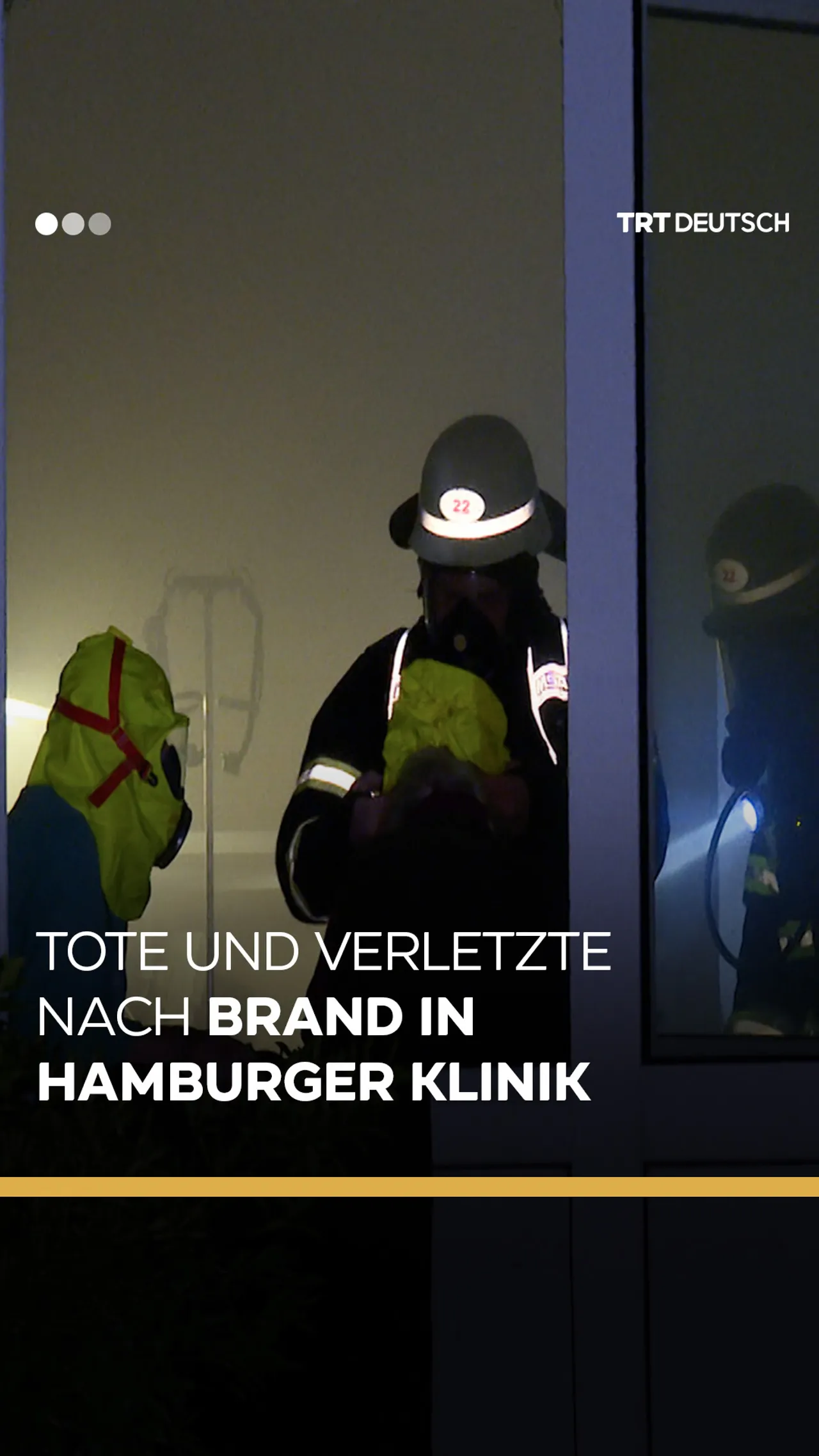 Tote und Verletzte nach
Brand in Hamburger Klinik
