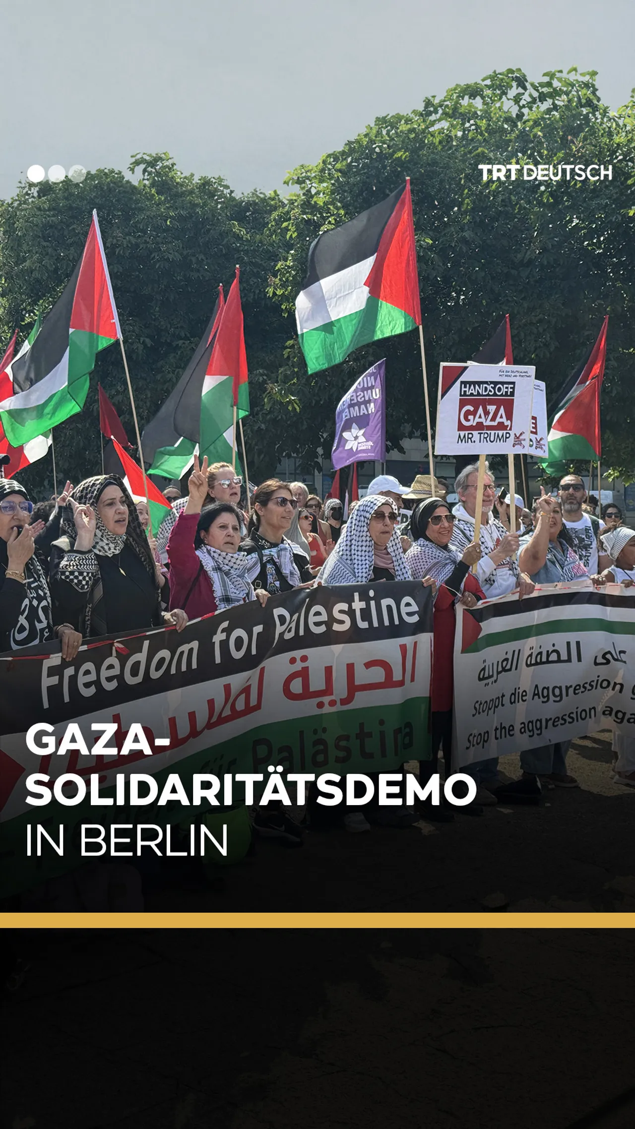 Gaza-Solidaritätsdemo
in Berlin