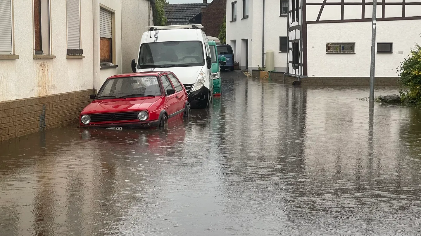 Überschwemmungen im Süden von NRW
