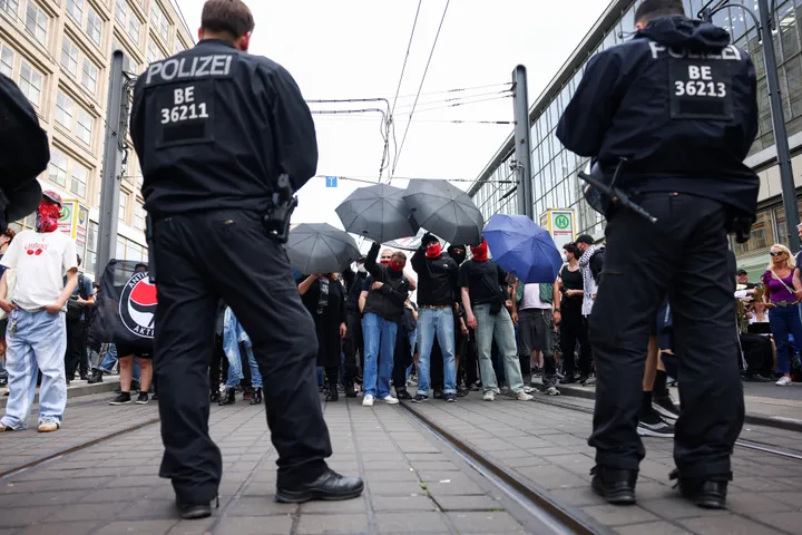 Right-wing violence in Germany at highest level in a decade