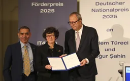 BioNTech's Turkish-German co-founders awarded top science honour