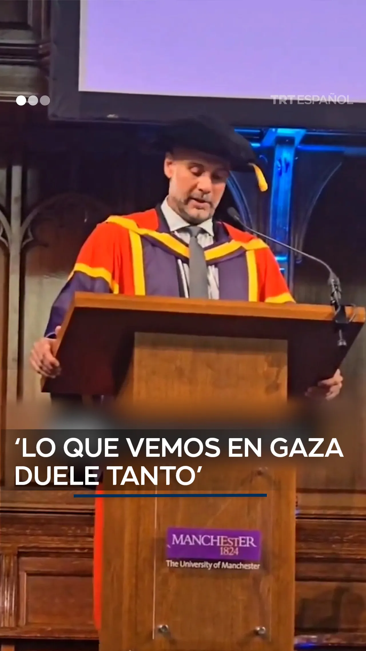 ‘Es tan doloroso lo que vemos en Gaza, que duele en todo el cuerpo’