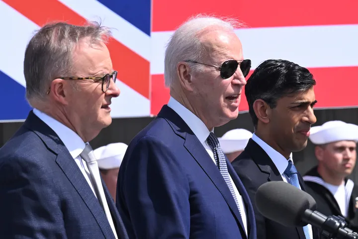 US begins formal review of defence pact with Australia, UK