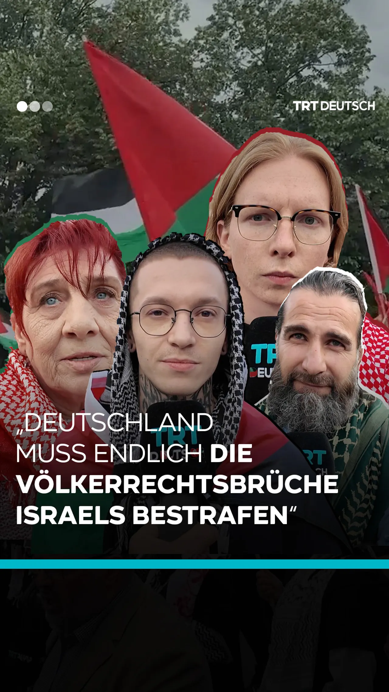 „Deutschland muss endlich
die Völkerrechtsbrüche
Israels bestrafen“