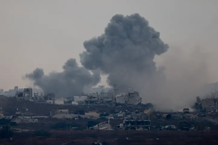 War on Gaza blog present