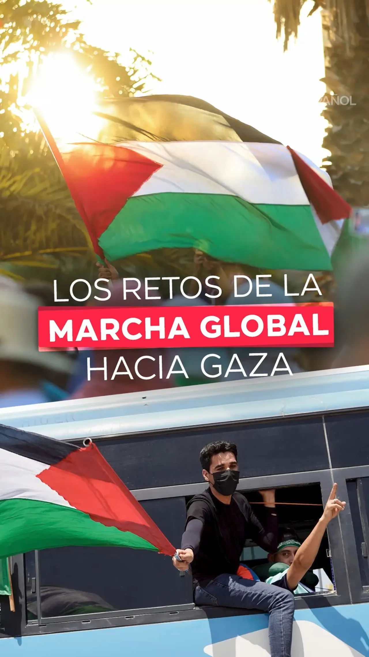 Crece la solidaridad con Palestina: de la Marcha Global hacia Gaza a un impulso de España en la ONU