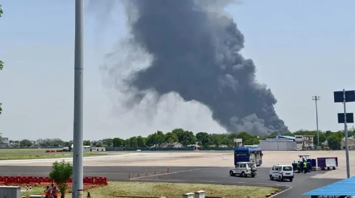Air India flight to London with 242 passengers on board crashes in Ahmedabad