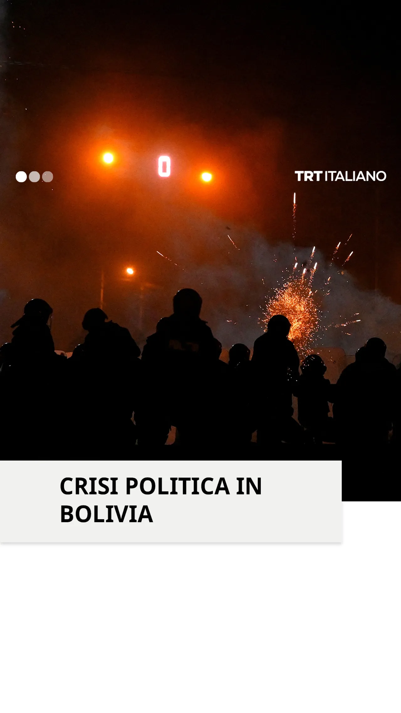 Tre morti negli scontri legati alla crisi politica in Bolivia