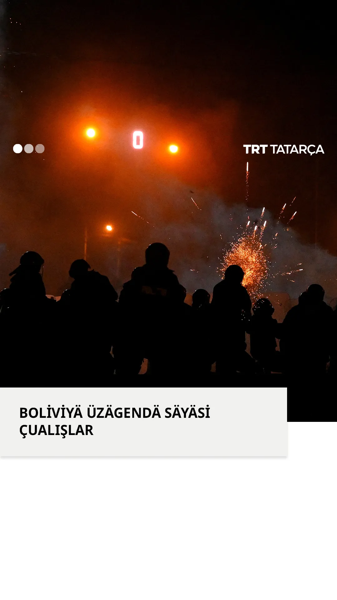 Boliviyä üzägendä säyäsi çualışlar