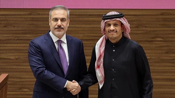 فيدان يبحث مع نظيره القطري جهود وقف إطلاق النار بغزة واستعدادات اجتماعات فلسطين بنيويورك