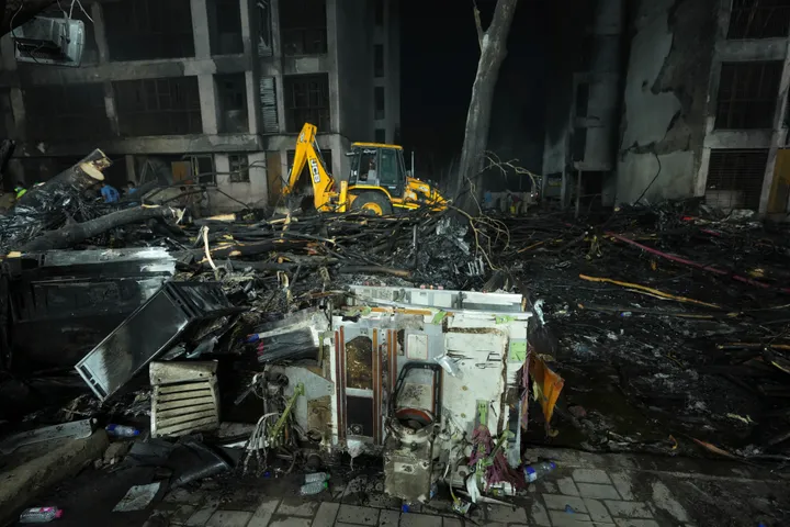Nearly 300 dead as Air India plane crashes into Ahmedabad college hostel
